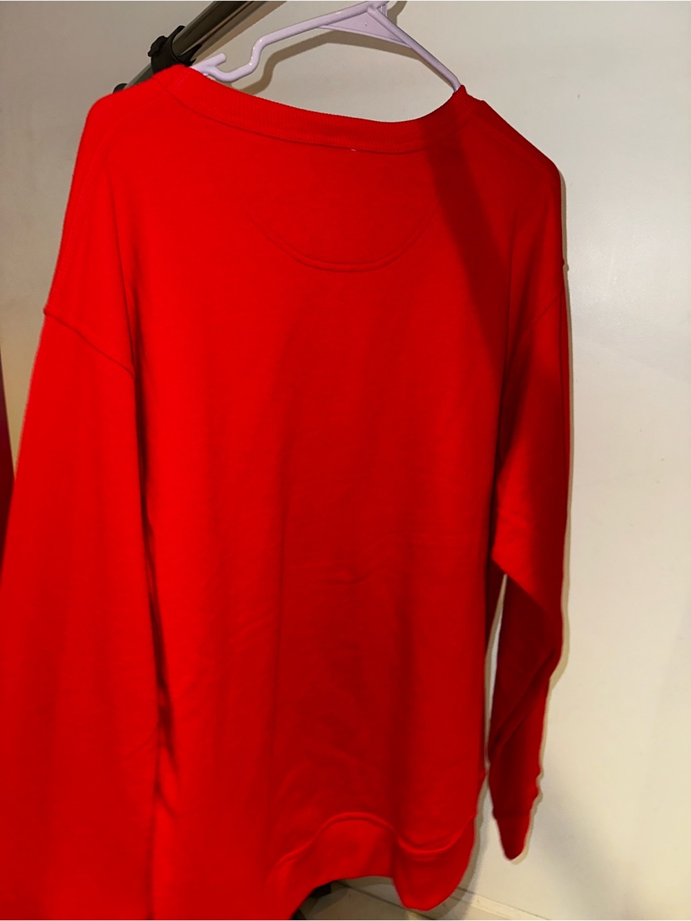 Champion Red Pullover with Script Logo - Picture 2 of 4
